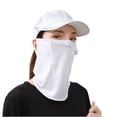 thumbnail image 1 of Nmnitkp Unisex Sun Protective Face Bandana Women UV Protection Face Scarf for Summer Outdoor Activities & Breathable Ice Silk Bib, 1 of 3