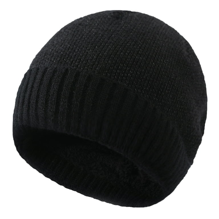 Nmnitkp Winter Beanie Hats for Men Women, Fleece Lined  display picture 1