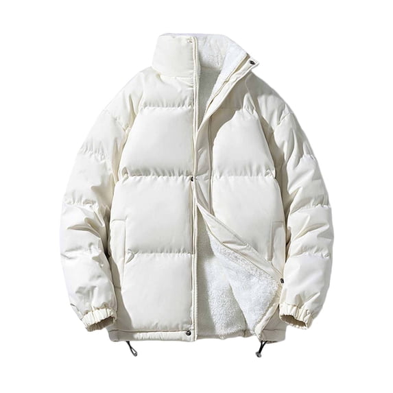 Nmnitkp Winter Jackets for Men Windproof and Rainproof Boys Winter Coat Men's Winter Puffer Jacket Quilted Thicken Down Coat Insulated and Water Repellent Jacket with Hood with Pockets