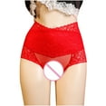 thumbnail image 1 of Nmnitkp Womens Sexy Underwear Lace Panties Open High Waisted Stylish Designs Ladies Brief for Women & Premium Health-Conscious Fabric Women's Panties, 1 of 6