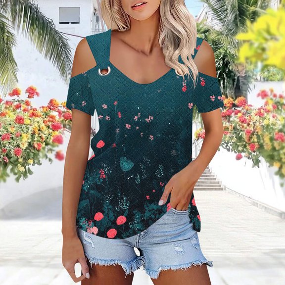 Nmnitkp Womens Summer Tops Fashionable and Beautiful Tank Cute Tops for Women Casual Sleeveless Shirt Loose Fit Scoop Neck O Ring Shoulder Blouse Army Green,XL