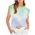 thumbnail image 1 of Nmnitkp Womens Tank Tops 2025 Tie Dye Loose Fit Sleeveless Tops for Women Casual Summer Cute Graphic Shirts Tunic Blouses, 1 of 2