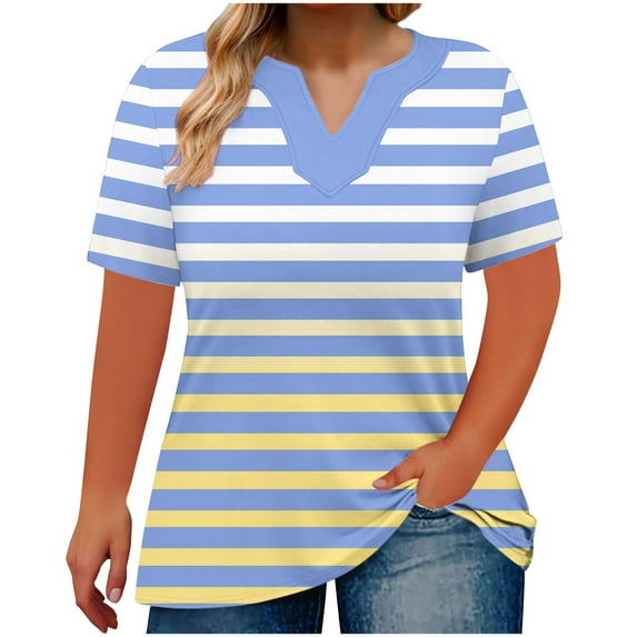 Nmnitkp Womens Tops Boasting Elegant Floral Prints Combined With Short Sleeve Tops in Versatile Hues Suitable for Casual Tops for Women’s Spring Wear,Womens Blouses