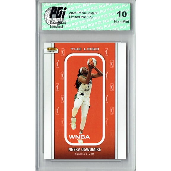 Nneka Ogwumike 2025 WNBA The Logo #LOGO-9 Only 1,447 Made Rare Card PGI 10