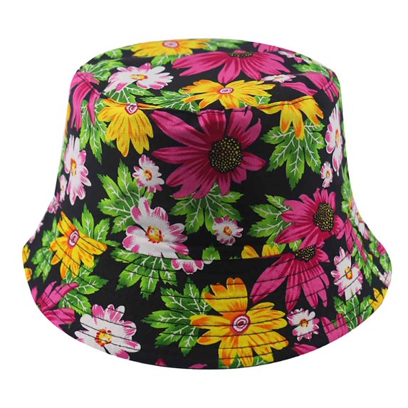 Nnhblu Hats for Women Discount Clearance Bucket Hat Women's Fashion Outdoors Sunflower Sunshade Windbreak Basin Fisherman Hat Pink