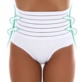 thumbnail image 1 of Nnhblu Ladies Body Shaper Abdominal Lifter Hip Shaper High Waist Stretch Slimming Body Corset Underpants Briefs Underwear Women Mother's Day Gifts White, 1 of 7