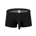 thumbnail image 1 of Nnhblu Men's Fashion Boxer Shorts Mesh Breathable Underpants Mens Underwear Mens Boxer Briefs Black - M, 1 of 2