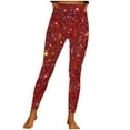 thumbnail image 1 of Yufatyle Sequin Pant for Women,2024 Spring Sparkly Glitter High Waist Tight Leg Palazzo Pant Party Club Trouser Bling Skinny Legging Red Womens Dress Pants,S-3XL, 1 of 7