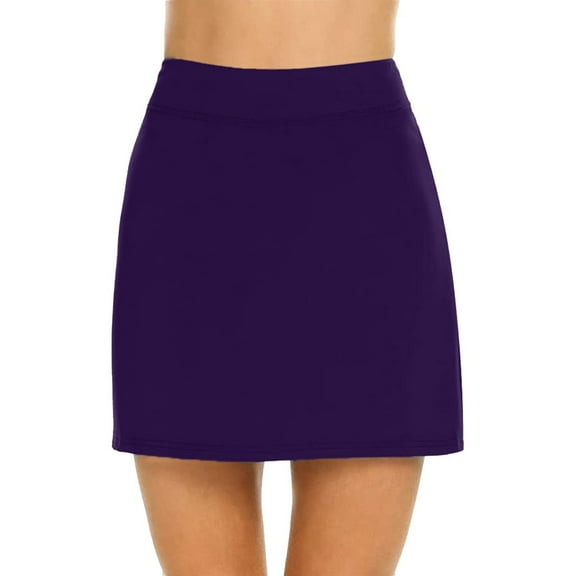 Nnhblu Women's Active Performance Skort Lightweight Skirt for Running Tennis Sports Sport Womens Skirts Skorts Skirts for Women Sales Clearance Purple