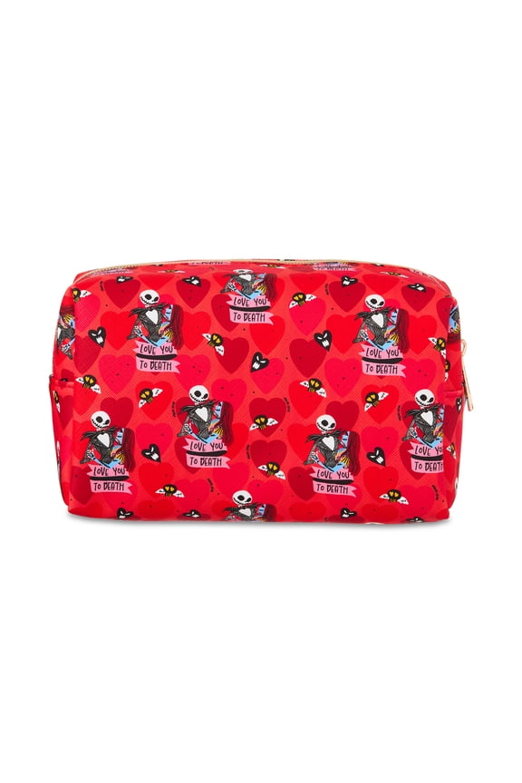 Disney The Nightmare Before Christmas Cosmetic Bag Red
