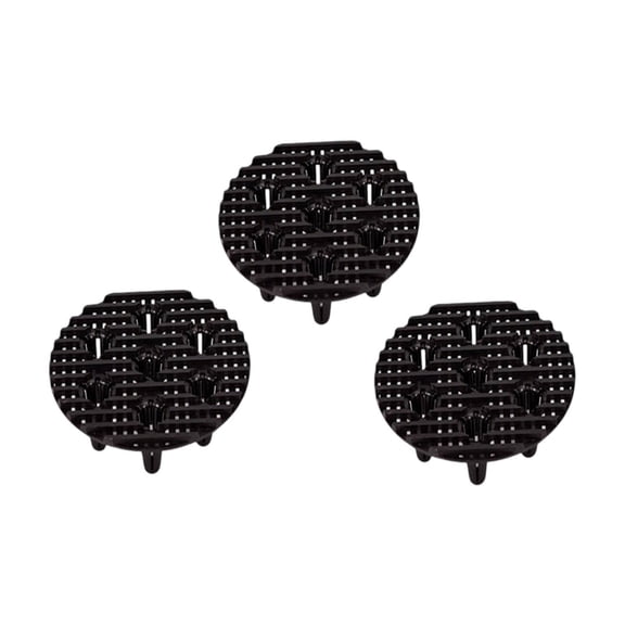 Nnndbs 12cm Large Plant Pot Feet Set of 3 Flower Pot Risers Heavy Duty Plastic Elevator for Drainage Air Circulation Indoor Outdoor Garden Planters