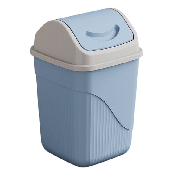 Nnndbs 13 Gallon Kitchen Can with Step Foot Pedal, Soft-Close Stainless Steel Garbage Can, Smudge Resistant Rectangular Waste Bin with Lid for Home Office