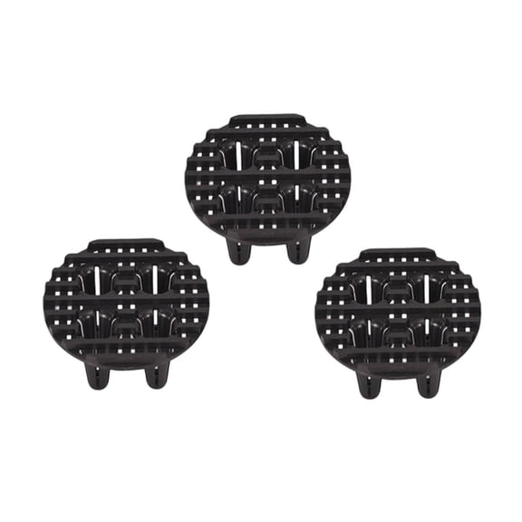 Nnndbs 3 Pack Pot Feet 8cm Flower Pot Risers Invisible Elevator Pad for Drainage Airflow and Root Health, Pot Lifter for Indoor Outdoor Garden Planter
