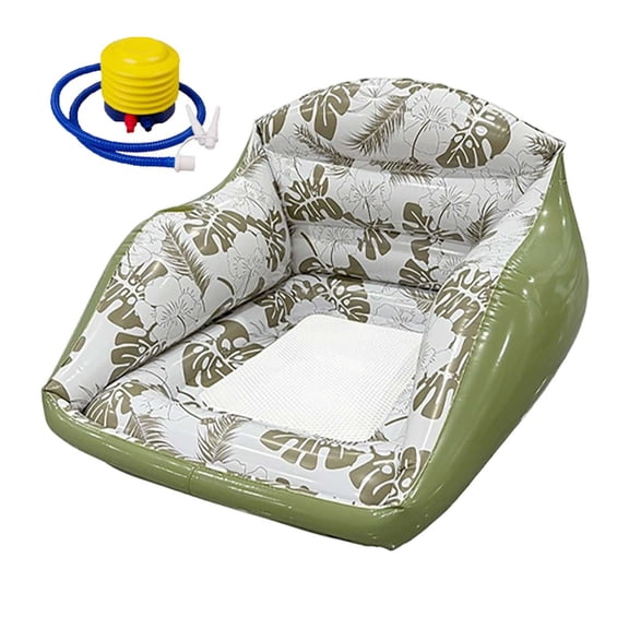 Nnndbs 3-in-1 Inflatable Pool Lounge Chair, Floating Recliner & Drifter Pool Float with Headrest, Comfortable Lounger for Swimming Pool Beach`
