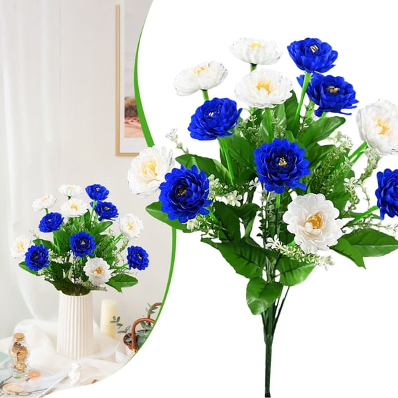 Nnndbs 45cm Artificial Echinacea Bouquet 14-Stem Coneflower for Vase Home Decor Realistic Flowers for Wedding Centerpieces Dining Table Decoration