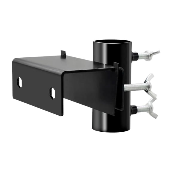 Nnndbs Adjustable Heavy Duty Patio Umbrella Holder Clamp, Balcony Railing Umbrella Stand Mount Bracket for Deck Fence, Fits 1.5-2 Inch Pole`