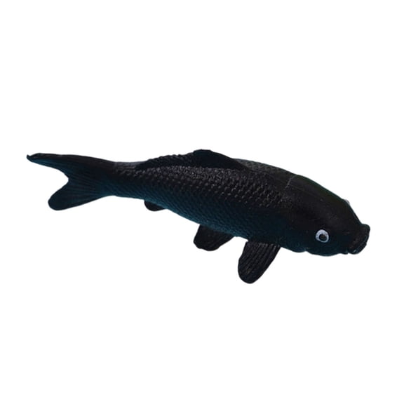 Nnndbs Artificial Koi Fish Figurine, Lifelike Resin Floating Koi Statue, Miniature Fish Ornament for Aquarium Pond, Goldfish Decor for Home Garden Terrarium Fairy Garden