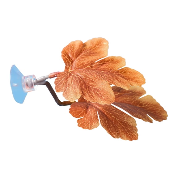 Nnndbs Betta Leaf Hammock, Artificial Betta Fish Resting Leaf Pad with Suction Cup for Aquarium Tank, Realistic Silk Plant Decoration for Betta Habitat and Spawning