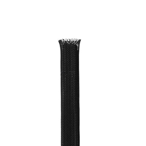 Nnndbs Braided Cable Sleeve 25ft, Cord Management Wire Loom with Split Self-Wrapping Design for Home Office & Automotive