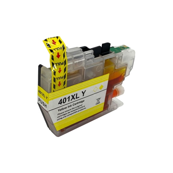 Nnndbs Brother LC401 Black Ink Cartridge High Yield 10ml, Replacement for LC401 Ink for Brother MFC J1010 J1012 J1170 Printers