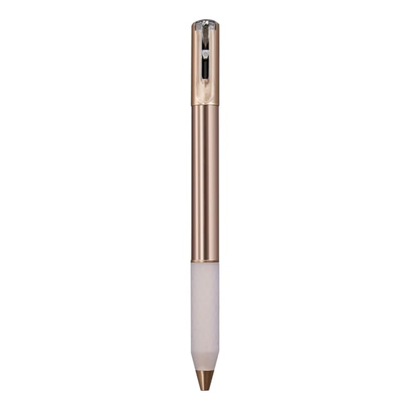 Nnndbs Crunchy Sensory Fidget Pen, Geometric Stress Relief Pen with Retractable Click, Sensory Writing Tool for ADHD Anxiety Focus
