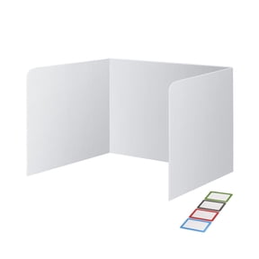 Nnndbs Desk Privacy Divider for Students, Classroom Partition Board, Test Shield Panel for School Office Focused Study, Easy Clean