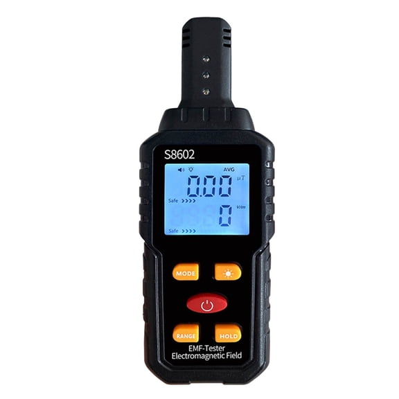 Nnndbs EMF Meter Electromagnetic Radiation Detector, Portable Digital Tester for Household High Voltage Line, Cell Phone Microwave Radiation Measurement