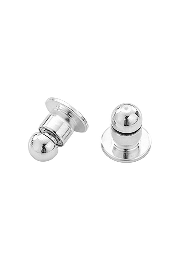Earring Backs for Droopy Ears, Copper Earring Lifters with Cap Design for Heavy Earrings, Anti- Earring Backs for Sensitive Ears