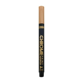 Nnndbs Electroplated Marker Pen, Mirror Metallic Chrome Finish Paint Pen for Models Crafts, Electroplated Marker for DIY Art Projects