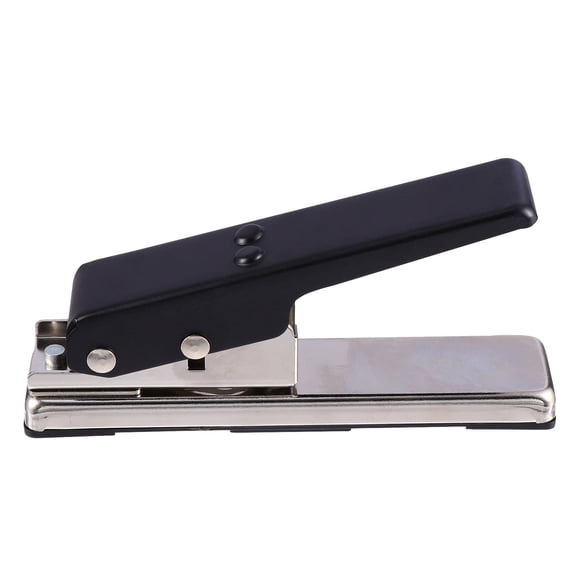 Nnndbs Guitar Pick Maker Punch Tool, DIY Plectrum Cutter for Credit Cards Gift Cards, Metal Card Hole Puncher for Guitar Players, Guitar Pick Punch with Starter Sheets for DIY Crafts