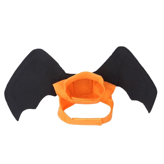 Nnndbs Halloween Bat Wings Pet Costume, Black Bat Wing Cosplay Outfit for Cats and Small Dogs Party Dress Up