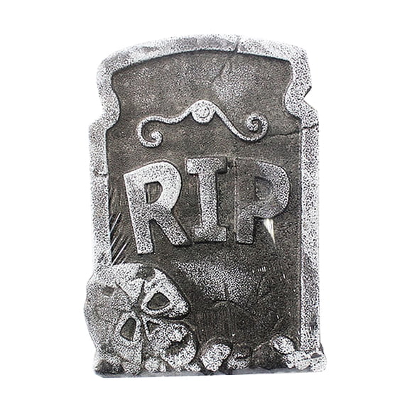 Nnndbs Halloween Foam RIP Tombstone Decoration, 3D Gravestone Yard Prop for Haunted House Lawn Party Decor