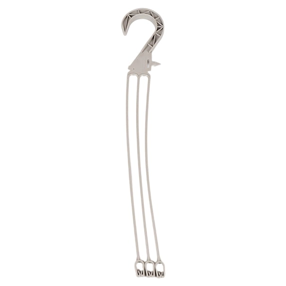 Nnndbs Hanging Planter Hook, 16In Heavy Duty Wall Mounted Hook for Outdoor Indoor, Decorative Hanger for Hanging Baskets, Bird Feeders, Lanterns, Patio, Balcony (Light Gray)
