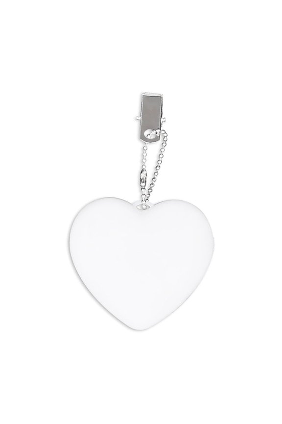 Heart Shaped Purse Light with Automatic Sensor, LED Handbag Glow Light Touch Activated Rechargeable Bag Lamp for Wallet Tote Keychain, Gift for Women