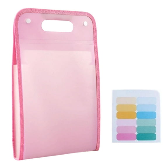 Nnndbs Heavy Duty Expanding File Folder with Multiple Pockets, Large Capacity Document Organizer for School Home Office Storage