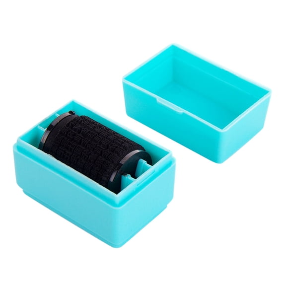 Nnndbs Identity Theft Protection Roller Stamp, Privacy Security Stamp with 10ml Quick-Dry Ink, Confidential Address Blocker for Personal Info, Anti-Theft Roller Stamp for Mail Documents