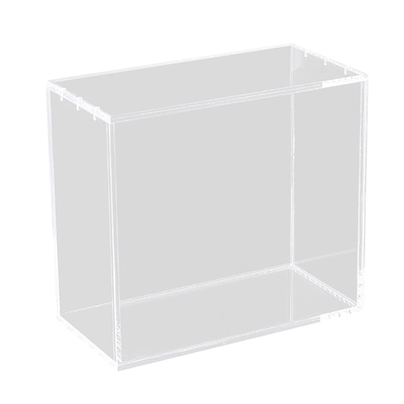 Nnndbs Large Acrylic Display Case for Pokemon Cards Trading Cards, Transparent Dustproof Storage Box with Lid, Card Organizer for Collectors TCG Supplies