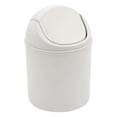 thumbnail image 1 of Nnndbs Mini Desktop Can with Flip Lid, Small Wastebasket for Office Desk Bathroom Vanity, Cute Table Garbage Bin for Bedroom Kitchen Car, 1 of 6