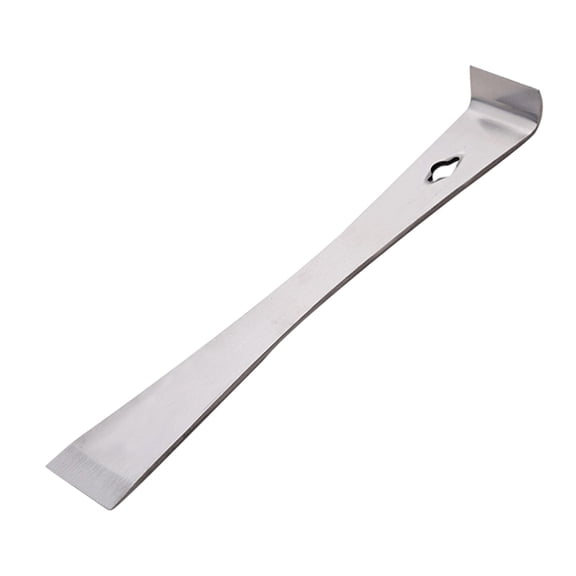 Nnndbs Multipurpose Garden Pry Bar Tool, Heavy Duty Stainless Steel Utility Pry Bar with Cutter Head, Farm Outdoor Multi-Tool for DIY Woodworking Carpentry