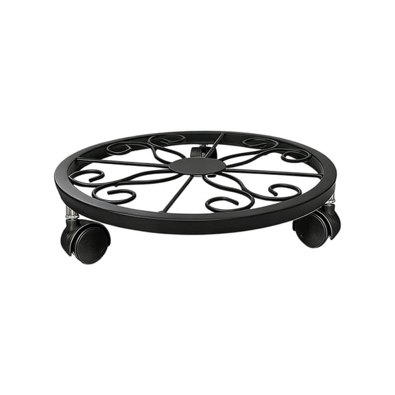 Nnndbs Plant Caddy with Wheels 11 Inch Rolling Plant Stand Heavy Duty Flower Pot Dolly with 360° Lockable Casters