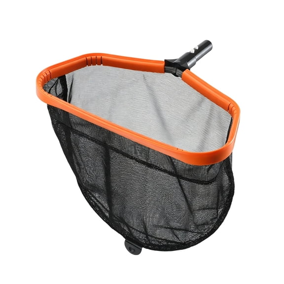 Nnndbs Pool Leaf Skimmer Net with Telescopic Aluminum Pole, Heavy Duty Fine Mesh Swimming Pool Cleaning Net, Leaf Rake for Above Ground Pool Debris Removal