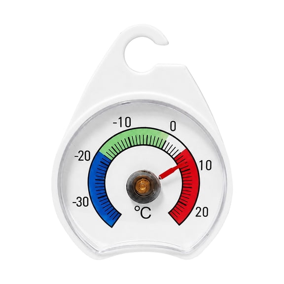 Nnndbs Refrigerator Freezer Thermometer, Large Dial Fridge Temperature Gauge with Hanging Hook, No Battery Needed for Kitchen Cooler`