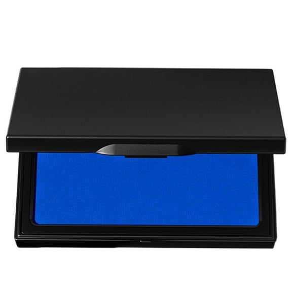 Nnndbs Self Inking Stamp Pad Blue Ink Refillable Stamp Pad for Craft DIY Office School Use