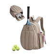 thumbnail image 1 of Nnndbs Tennis Backpack Bag for 2 Rackets, Sports Racket Backpack with Shoe Compartment for Tennis, Badminton & Pickleball, 1 of 5