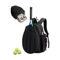 thumbnail image 1 of Nnndbs Tennis Backpack Bag for 2 Rackets, Sports Racket Backpack with Shoe Compartment for Tennis, Badminton & Pickleball, 1 of 5