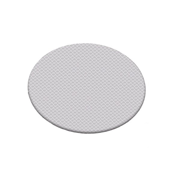 Nnndbs Tropical Leaf Round Tablecloth, 60 Inch Washable Polyester Table Cover, Palm Leaf Print Decorative Cloth for Dining Kitchen Indoor Outdoor