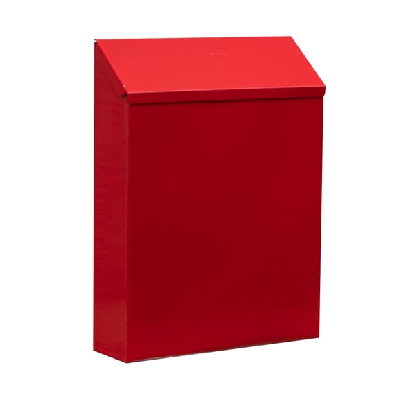 Nnndbs Wall Mounted Suggestion Box with Lock, Metal Comment Box Feedback Collection， Lockable Drop Box for Office Business Home School 8.66x2.56x11.42 Inch