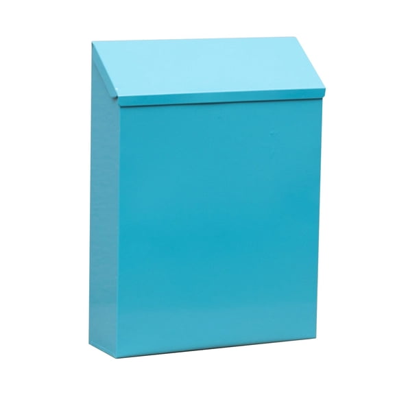 Nnndbs Wall Mounted Suggestion Box with Lock, Metal Comment Box Feedback Collection， Lockable Drop Box for Office Business Home School 8.66x2.56x11.42 Inch