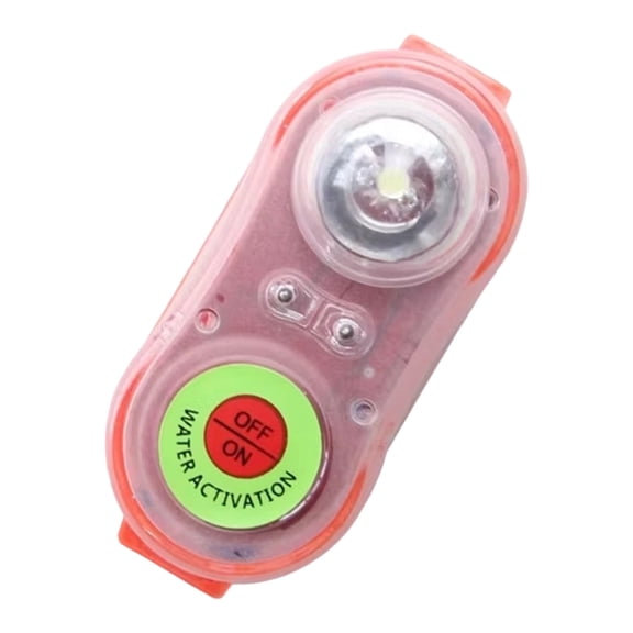 Nnndbs Water Activated Life Jacket Light LED, Emergency Life Vest Strobe Light with Automatic Activation, USCG Approved Safety Light for Boating Kayaking