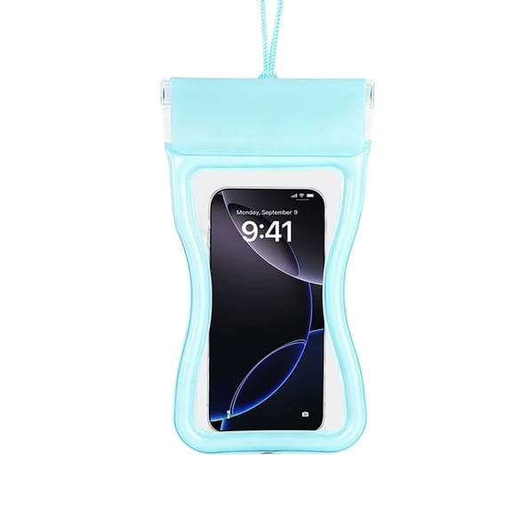 Nnndbs Waterproof Phone Pouch IPX8 Certified Dry Bag, Touch Screen Compatible Phone Case with Lanyard for Swimming Beach Pool Travel